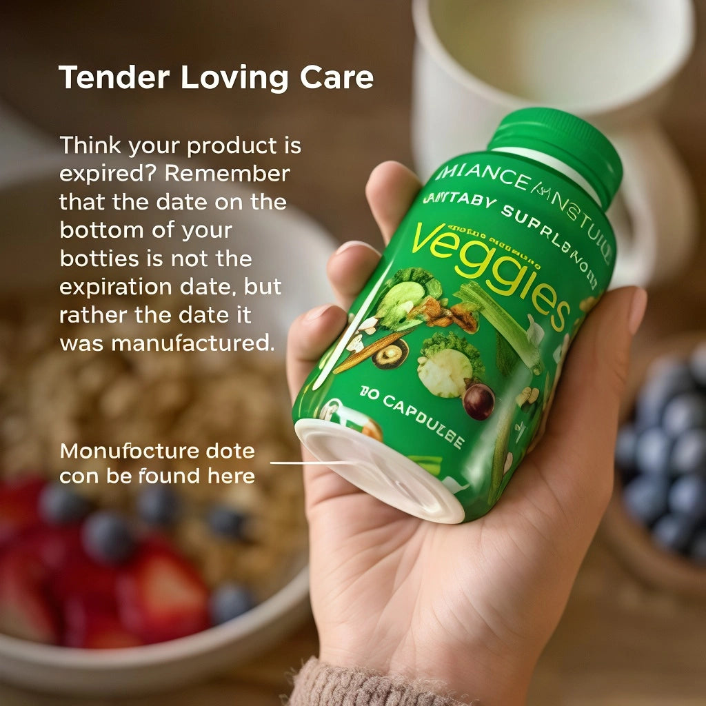 Balance of Nature Whole Food Supplement, Fruits & Veggies, 30 Servings | Whole Fruit and Vegetable Ingredients for Women, Men and Kids, Daily Nutritional Support in Easy to Take Capsules